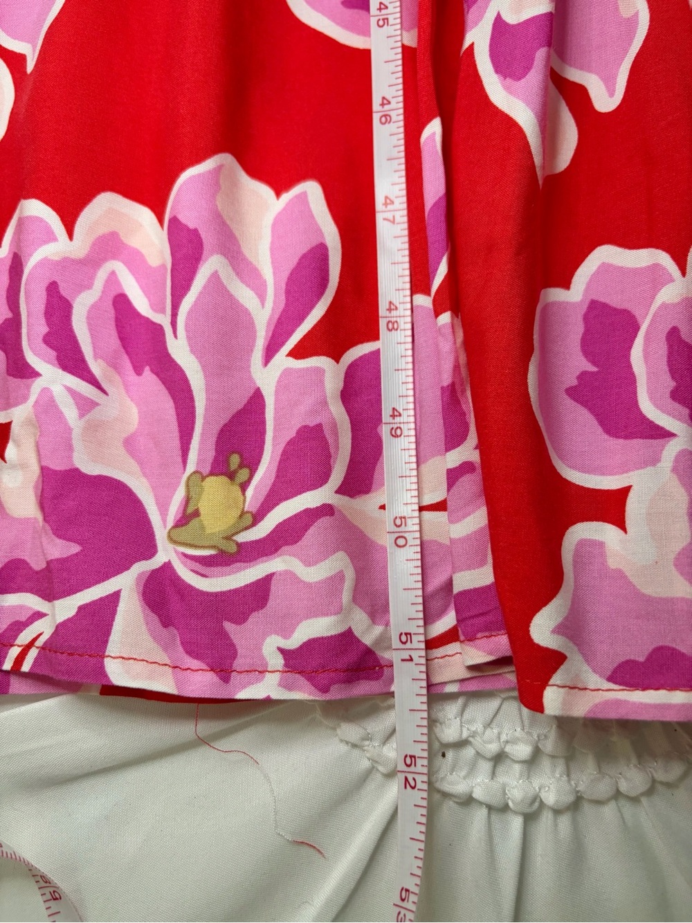 NWT New Anthropology Abel The Label Strapless Red  & Pink Floral Maxi Dress XL - Picture 10 of 16